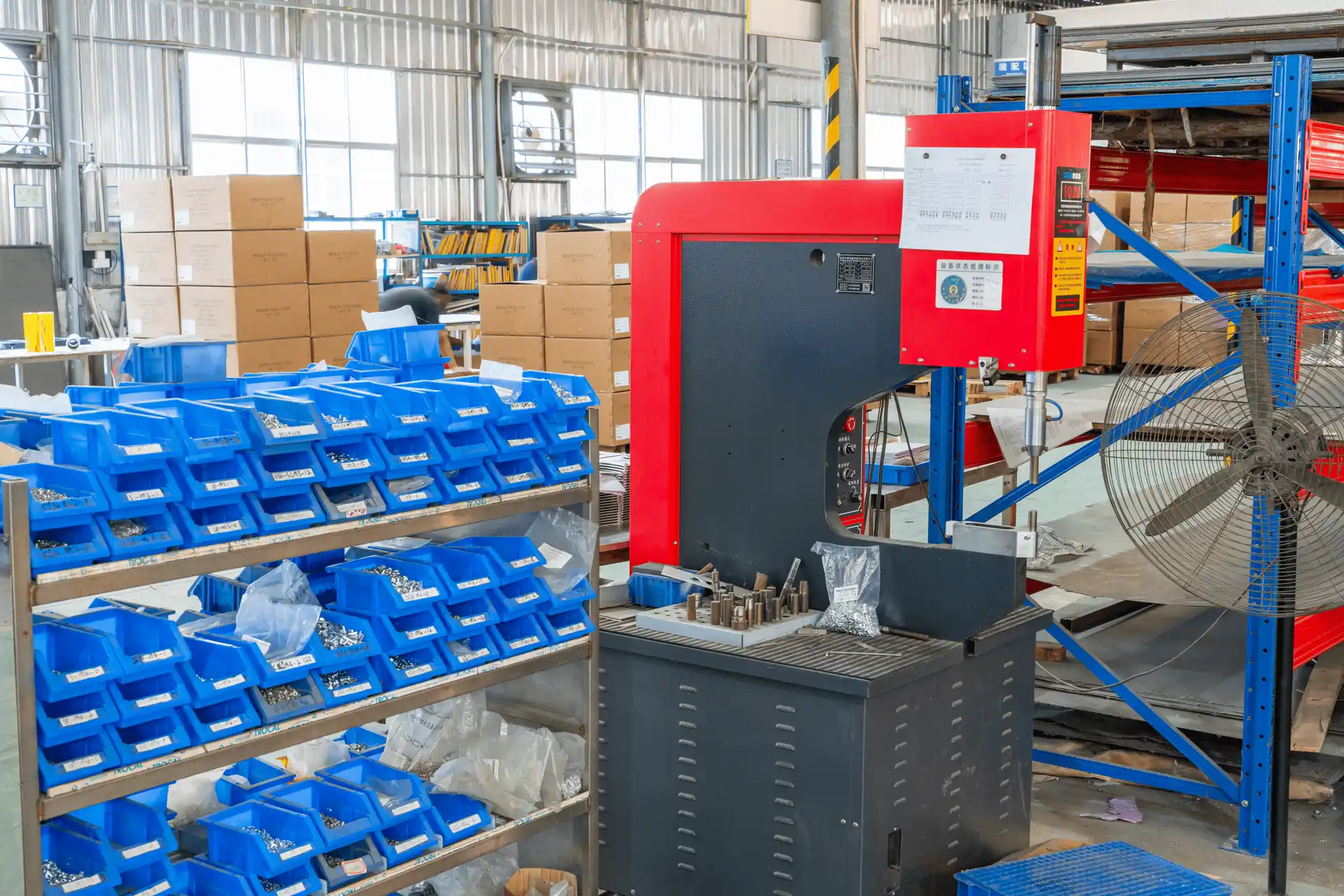 Hydraulic Rivet Press