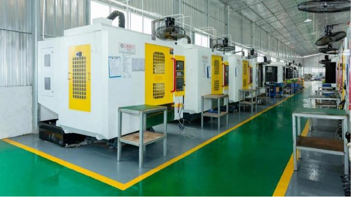 CNC machining workshop overview